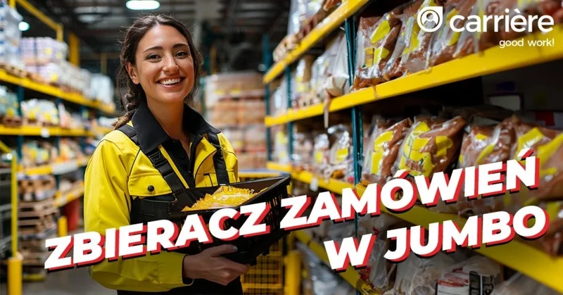 Praca w Holandii – Order Picker w Jumbo – NOWA STAWKA (€15,06 brutto/h)