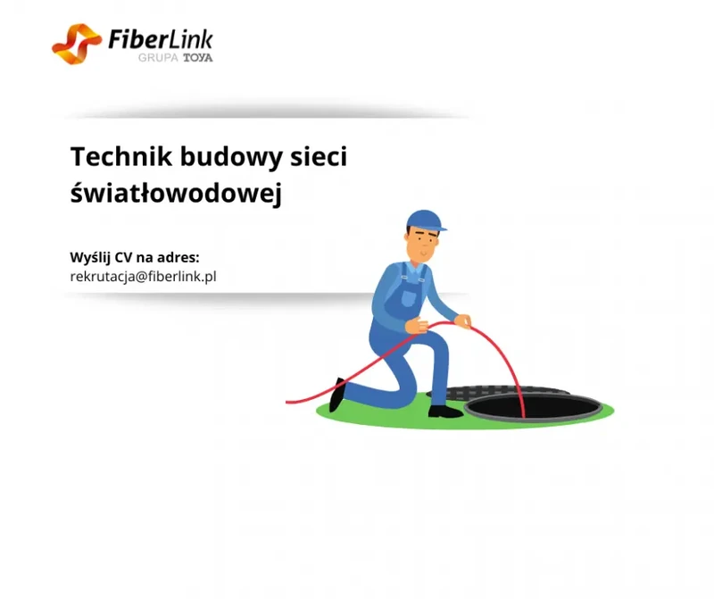 Technik budowy sieci światłowodowej