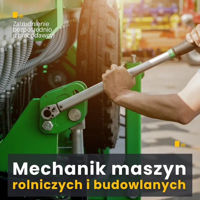 Mechanik maszyn budowlanych/rolniczych