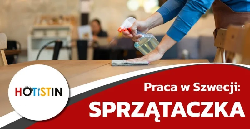 Praca w Szwecji dla sprzątaczki