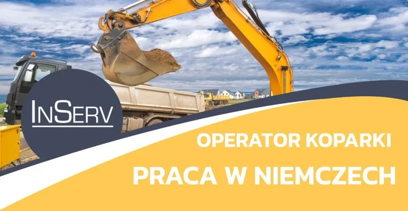 Operator koparki – praca za granicą