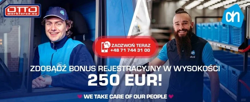 Kierowca kat. B - dostawca zakupów | €16.52/h +250€ BONUS