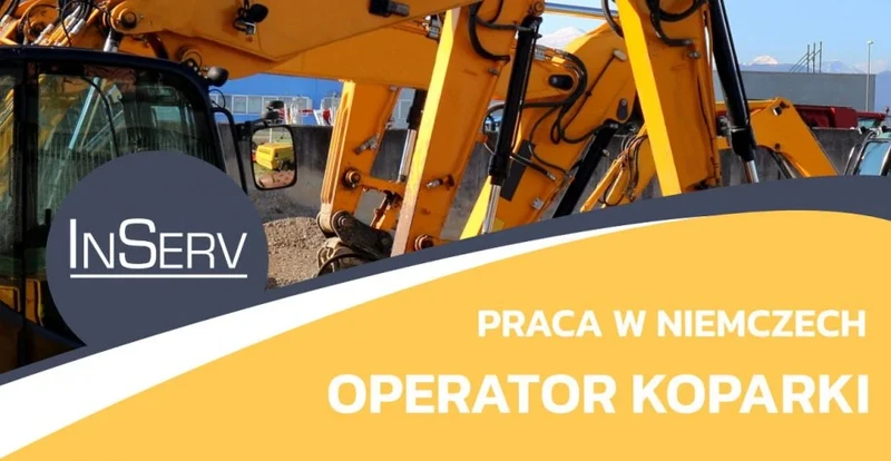 Praca w Niemczech – operator koparki