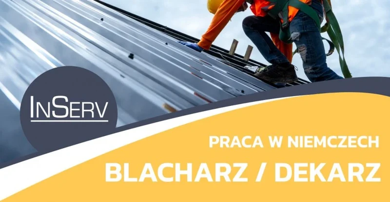 Blacharz / Dekarz – praca w Niemczech