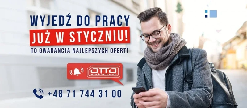 Holandia | Praca po Nowym Roku – Zacznij w styczniu!