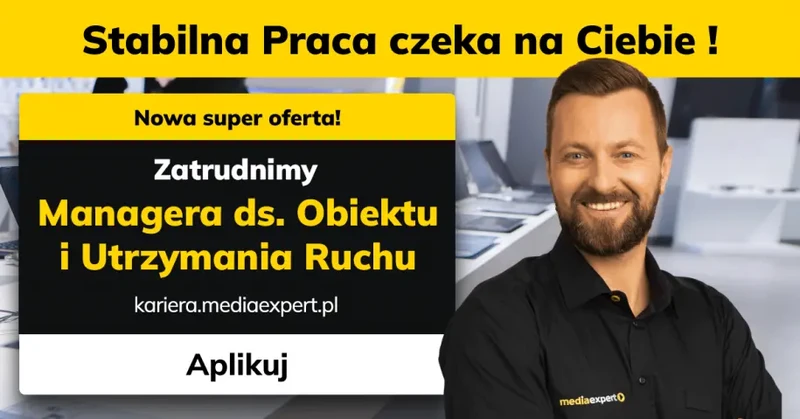 Manager ds. Obiektu i Utrzymania Ruchu