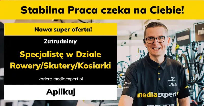 Specjalista w Dziale Rowery/Skutery/Kosiarki