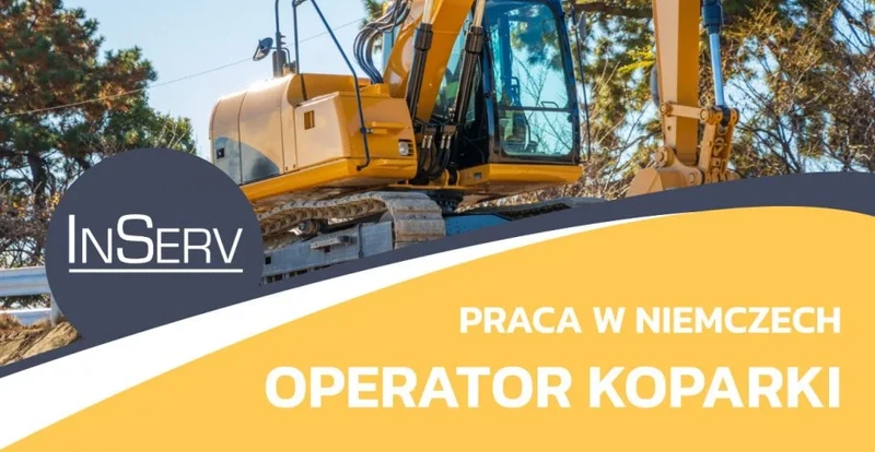 Praca w Niemczech dla operatora koparki